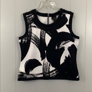 Worthington size large career top zipper back 🌴